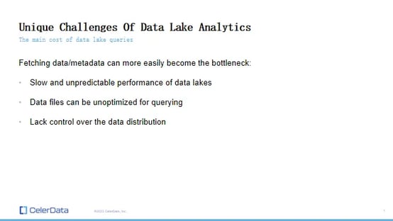 Data Lake Analytics Challenges