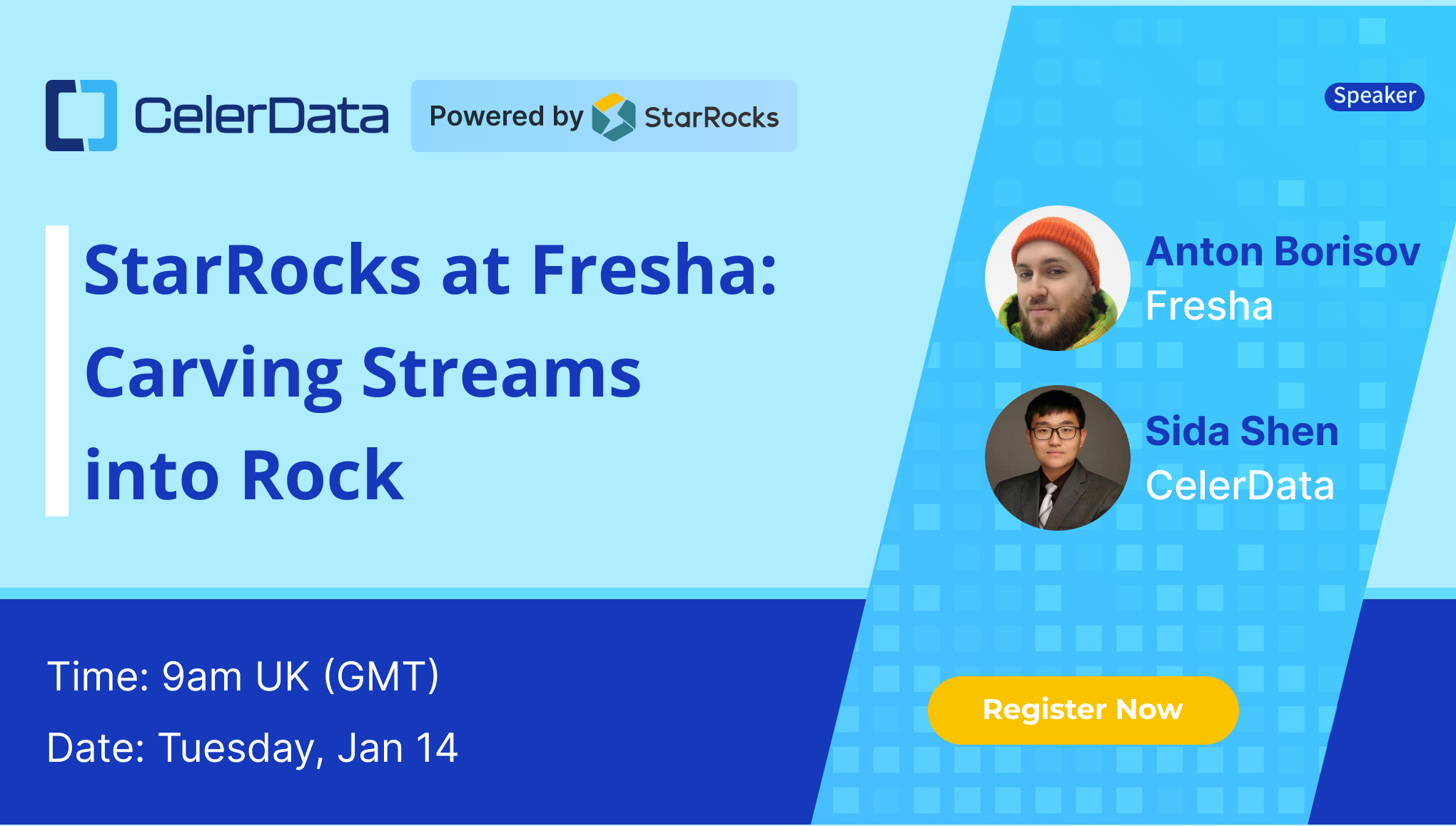 Fresha celerdata webinar starrocks