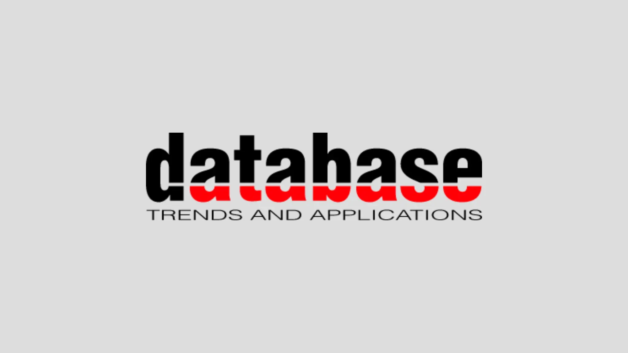 DB Trends and Applications (2)